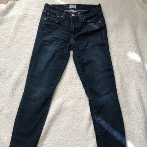 Jcrew Toothpick jeans
